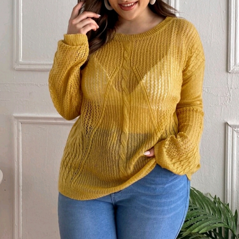 Knit sweater